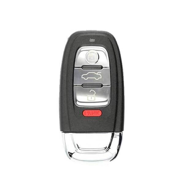 KeylessFactory: 2008-2016 Audi 4-Button Smart Key w/ Comfort Access 8T0959754G / IYZFBSB802